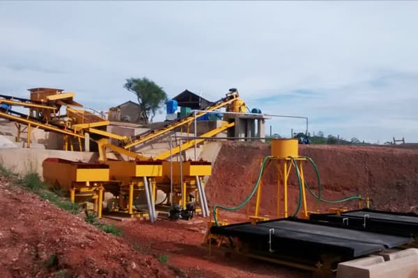 100TPH Alluvial Coltan Processing Plant In Uganda