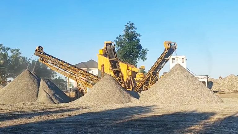 50-80tph River Stone Crushing Plant In Ecuador