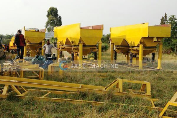 Uganda 100tph alluvila coltan processing plant for sale