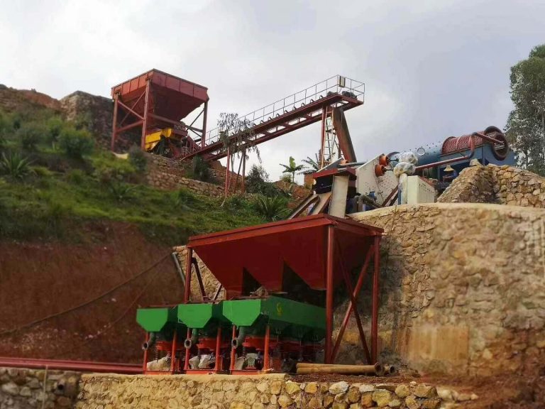 usine de traitement du coltan